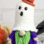 Crochet Ghost Gnome