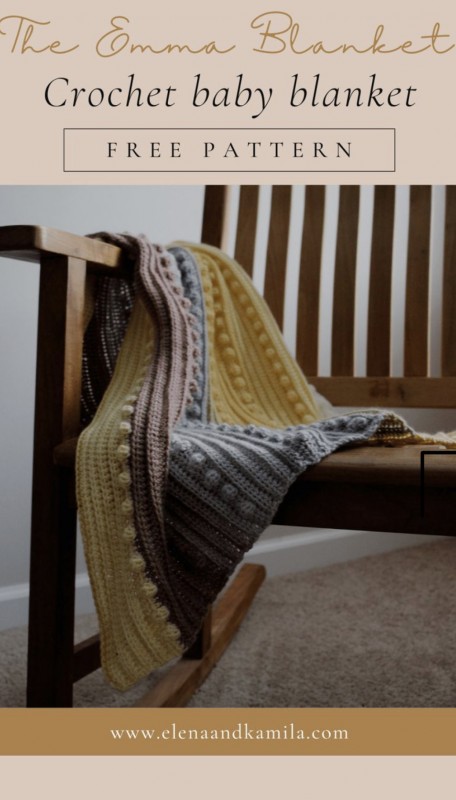 DIY The Emma Baby Blanket – FREE CROCHET PATTERN — All Crochet Ideas
