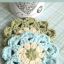 Crochet the Japanese Flower Motif Coasters