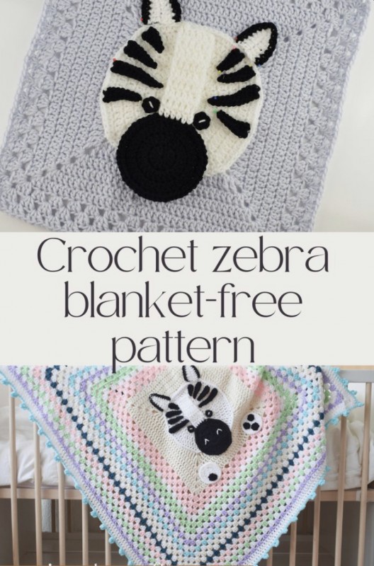 Crochet Zebra Blanket FREE CROCHET PATTERN — Crochet Ideas