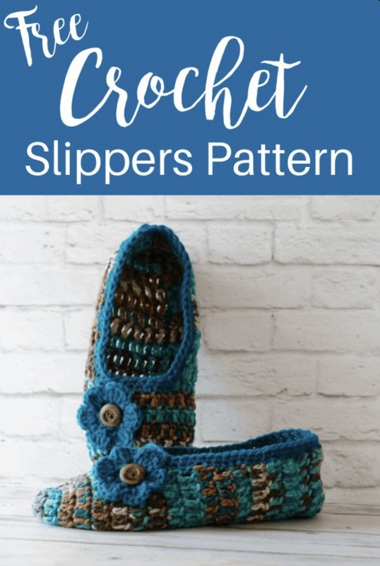 Gorgeous Crochet Slippers – FREE CROCHET PATTERN — All Crochet Ideas