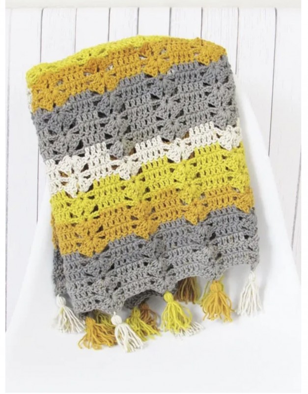 DIY Fireplace Afghan FREE CROCHET PATTERN — Crochet Ideas