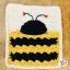 Bee Square Pattern