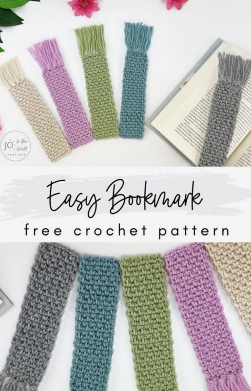 Easy Crochet Bookmark FREE CROCHET PATTERN — All Crochet Ideas
