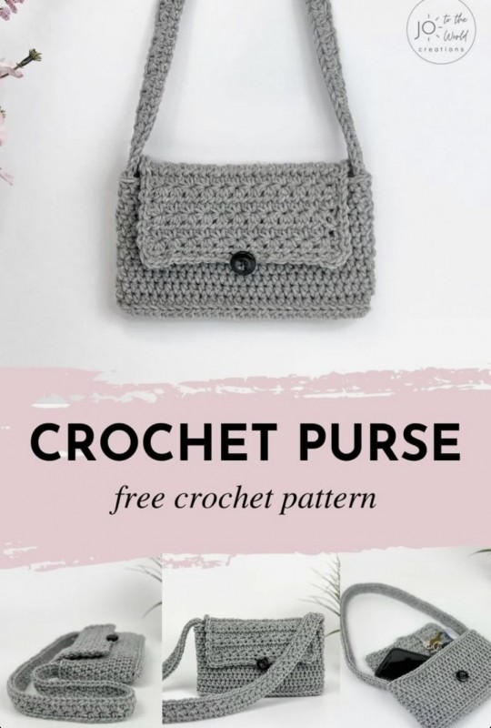 Star Flap Crochet Purse – FREE CROCHET PATTERN — All Crochet Ideas