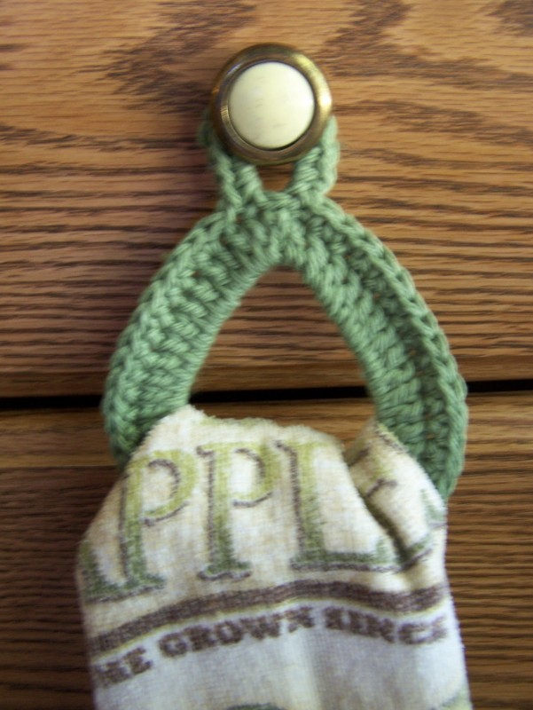 Crochet Dish Towel Ring FREE CROCHET PATTERN — All Crochet Ideas