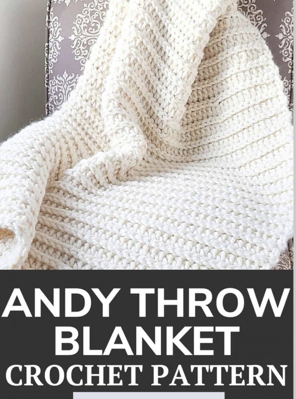 Simple Crochet Throw Blanket – FREE CROCHET PATTERN — All Crochet Ideas