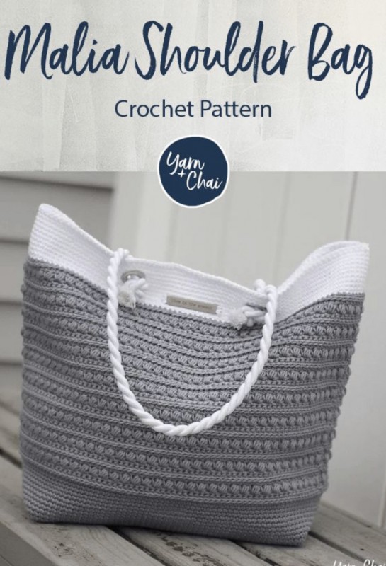 Malia Shoulder Bag FREE CROCHET PATTERN — All Crochet Ideas