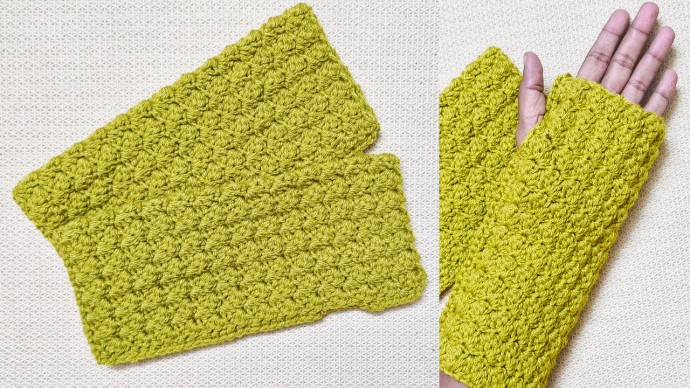 Easy Willow Crochet Fingerless Gloves Set Easy Willow Crochet Fingerless Gloves Set