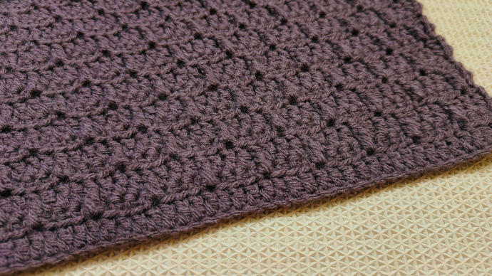 How to Make a Crochet Slab Blanket