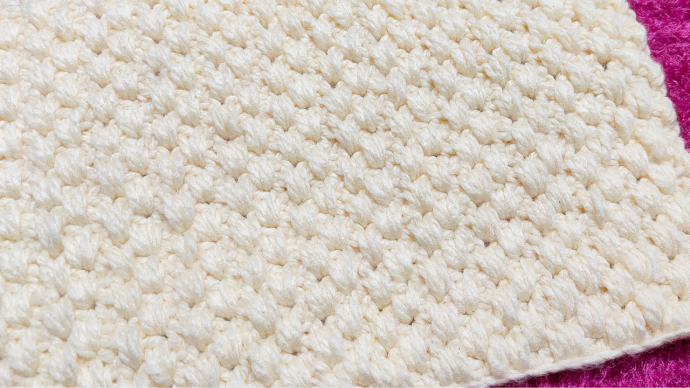 How To Crochet a Textured V-Stitch Blanket