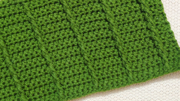 Climbing Post Crochet Blanket