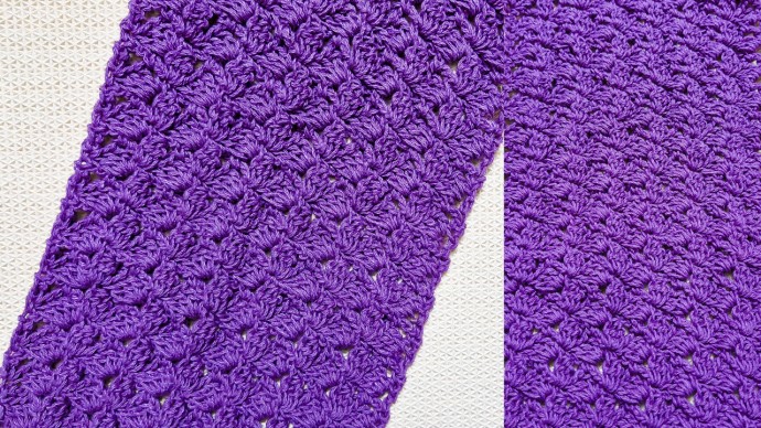 Easy Textured Crochet Long Table Runner Easy Textured Crochet Long Table Runner
