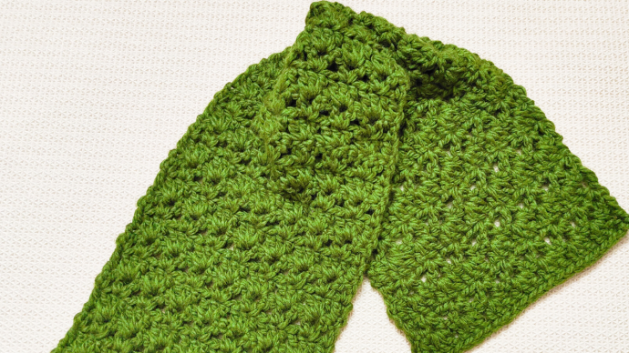 Two Row Repeat Quick and Simple Crochet Scarf Pattern Two Row Repeat Quick and Simple Crochet Scarf Pattern