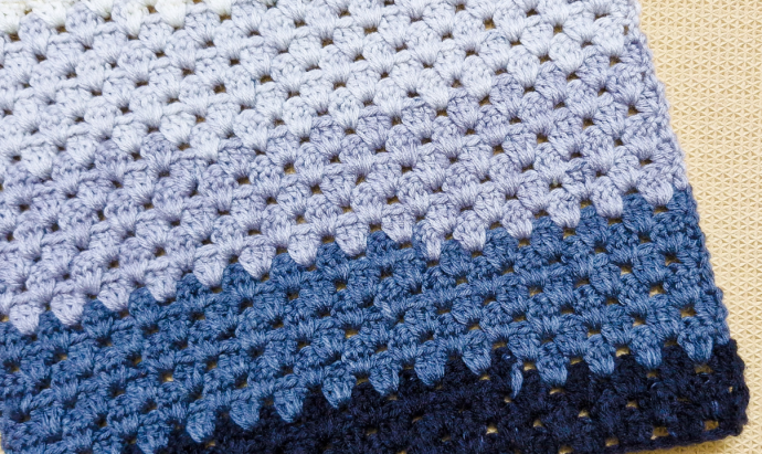 Easiest and Simple Granny Stripe Crochet Blanket Easiest and Simple Granny Stripe Crochet Blanket