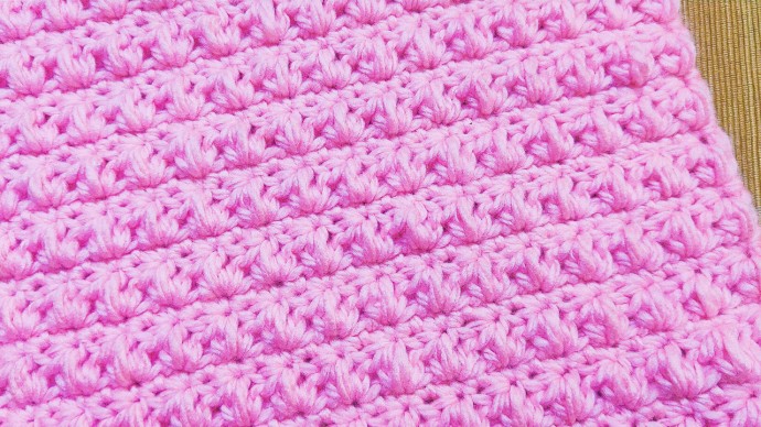 Simple and Easy Mixed Cluster Crochet Blanket Simple and Easy Mixed Cluster Crochet Blanket